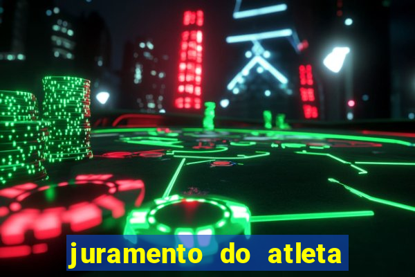 juramento do atleta jogos internos